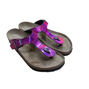 Birkenstock Gizeh Thong Sandals Pink metallic EU 41 US Size 10